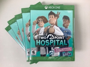 Lot of (5) Xbox One Two Point Hospital Games, New
