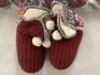 Lot of (5) Women's Bootie Slippers, Medium 7-8 - 2