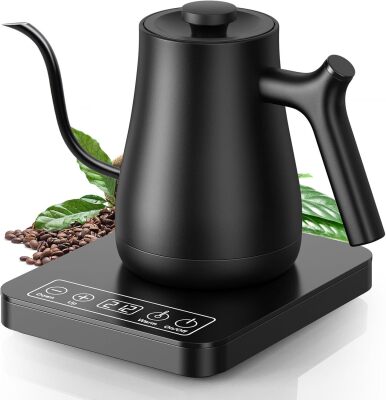 Gooseneck Electric Kettle with Temperature Control