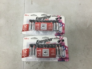 Set of 2 Energizer AA Batteries (32 Count)