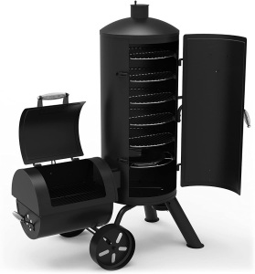 Dyna-Glo Signature Series Heavy-Duty Vertical Offset Charcoal Smoker & Grill 