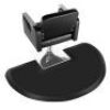 OmySalon 3' x 5' Circular Anti Fatigue Salon Mat for Square Base Styling Chair 1/2" Thick