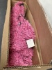 Pink Artificial Fir Christmas Tree w/ Foldable Stand 4.5ft - 2