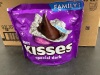 Box of Hershey's Kisses Special Dark 6pcs