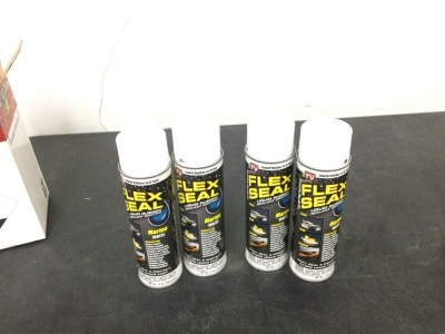 Flex Seal Liquid Rubber Sealant Marine White 14oz, 4 Pack