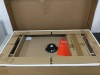 Tabletop Air Hockey Arcade Game Table w/ 2 Pucks, 2 Strikers - 40in - 2