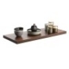 Lot of (2) 30 inch Wooden Floating Wall Shelf with Invisible Brackets