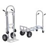 VEVOR Heavy Duty Aluminum Convertible Hand Truck, 800 lbs Load Capacity