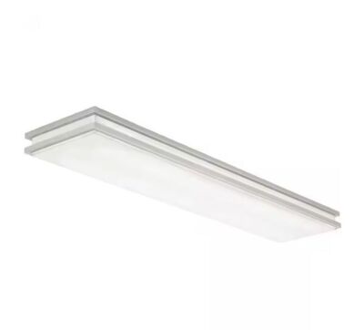 Lithonia Lighting Brushed Nickel Linear Saturn LED Flush Mount