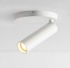 Vidalite Modern 7-Watt Sand White LED Spotlight Sconce Light & Modern White LED Surface Mount Pinhole Monopoint Sconce Light - 2