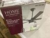 Home Decorators Collection Merwry 52 in. Integrated LED Indoor Matte Black Ceiling Fan with Light Kit and Remote Control - 3