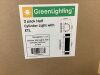 GreenLighting 12 Pack Half Cylinder Up/Down Outdoor Wall Light - 3