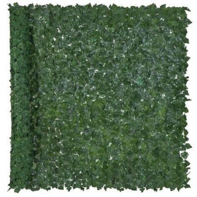 Outdoor Faux Ivy Privacy Screen Fence 96x72"