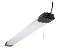 Metalux&nbsp;SHP 46 in. 128-Watt Equivalent, 10000-Lumens Integrated LED, White Shop Light, 4000K CCT