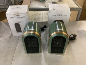 Lot of (2) Desktop Heaters 