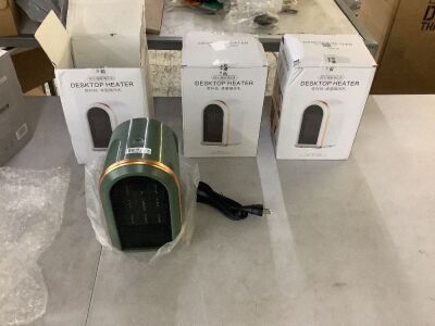 Lot of (3) Desktop Heaters 