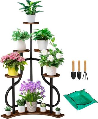  5-Tier Corner Plant Stand