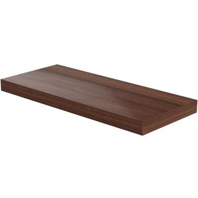 36 inch Wooden Floating Wall Shelf with Invisible Brackets