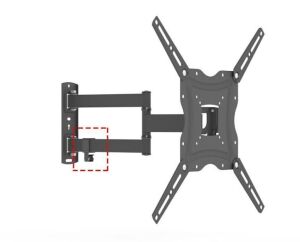  Full Motion TV Wall Mount Swivel Bracket 26 32 40 42 47 50 55 Inch LED LCD Display 