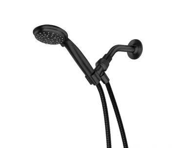 MOEN Attune 6-Spray Patterns Wall Mount 4 in. Handheld Showerhead in Matte Black