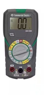 Commercial Electric Manual-Ranging Digital Multi-Meter