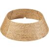 Woven Hyacinth Christmas Holiday Tree Collar - 42in