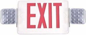 Commercial Electric LED Red/Green Exit Sign 