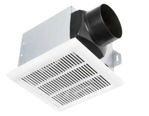 Hampton Bay 80 CFM Ceiling Mount Roomside Installation Bathroom Exhaust Fan