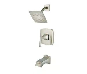 Pfister Venturi Single-Handle 1-Spray Tub and Shower Faucet in Spot Defense Brushed Nickel 