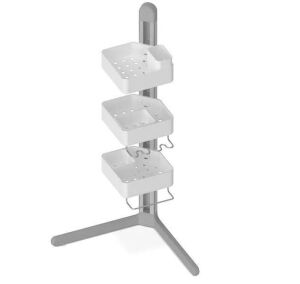 Sharper Image SpaStudio Nook Modular 3-Tier Shower Caddy