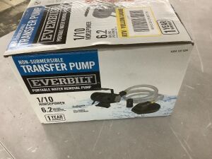 Everbilt 1/10 HP Non-Submersible Self-Priming Transfer Pump