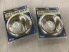 Lot of (2) Everbilt 1-Handle Shower Valve Trim Kit for Moen Shower Faucets in Brushed Nickel - 2