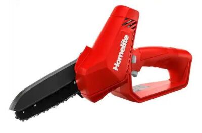 Homelite 12V Lithium 6 in. Battery Pruning Mini Chainsaw with Internal 2.5 Ah Battery and Charger