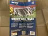 MacCourt 42 in. x 15 in. Polyethylene Reversible Bubble Window Well Cover - 4