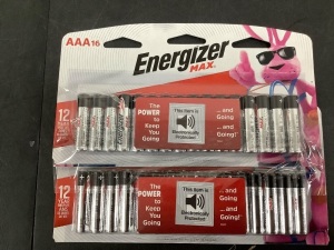 Set of 2 AAA Enigizer Max Battery Pack