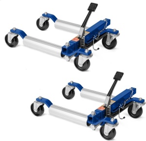 TUFFIOM 1500lb Hydrauic Car Wheel Dolly Jack, Set of 2