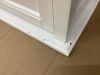 Home Decorators Collection Hampton Harbor 35 in. Double Tilt-Out Hamper in White - 3