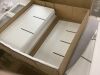 TRIBESIGNS 55.11 in. White Wood 8 Shelves Cube Bookcase with Adjustable Shelves - 3