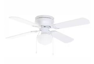 Littleton 42 in. LED Indoor White Ceiling Fan with Light Kit