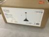 Home Decorators Collection Shelston 16 in. 1-Light Black Farmhouse Pendant Light Fixture with Metal Shade - 2