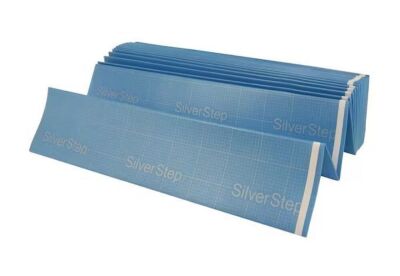 Lot of (2) CalFlor SilverStep 100 sq. ft. 43 in. x 28 ft. x .132 in. Premium Cross-Linked Polyethylene Foam Underlayment & Moisture Barrier