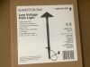 Case of (12) Hampton Bay Low Voltage 90 Lumens Black Outdoor Integrated LED Path Light with Adjustable Post Height - 3