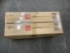 Lot of (2) Pre-Lit Pre-Decorated Garland w/ PVC Branch Tips, 50 Lights - 9ft - 2