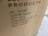 Twin Folding Portable Taupe Mattress Topper w/ Plush Foam - 4in - 5