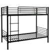 Bonnlo Metal Bunk Bed Twin Over Twin. Appears New