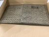 Set of 5 Collapsible Hyacinth Storage Baskets w/ Inserts - 10.5x10.5in