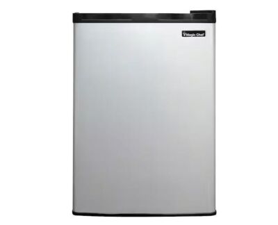 Magic Chef 2.6 cu. ft. Mini Fridge in Stainless Look, ENERGY STAR