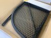 26 in. x 58 in. Steel Powder Coated Black, D-Shaped Egress Window Well Cover Semi-Universal Fit - 3