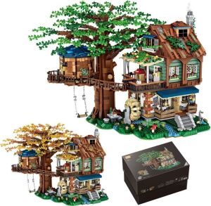  LOZ Mini Blocks 1033 Treehouse Building Set, 4761Pcs 