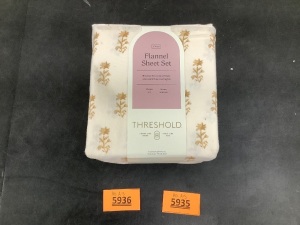 Threshold Flannel Sheet Set, Twin